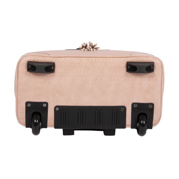 PRAGUE PINK ROLLING LAPTOP TOTE BRIEFCASE BAG - Picture 6 of 6